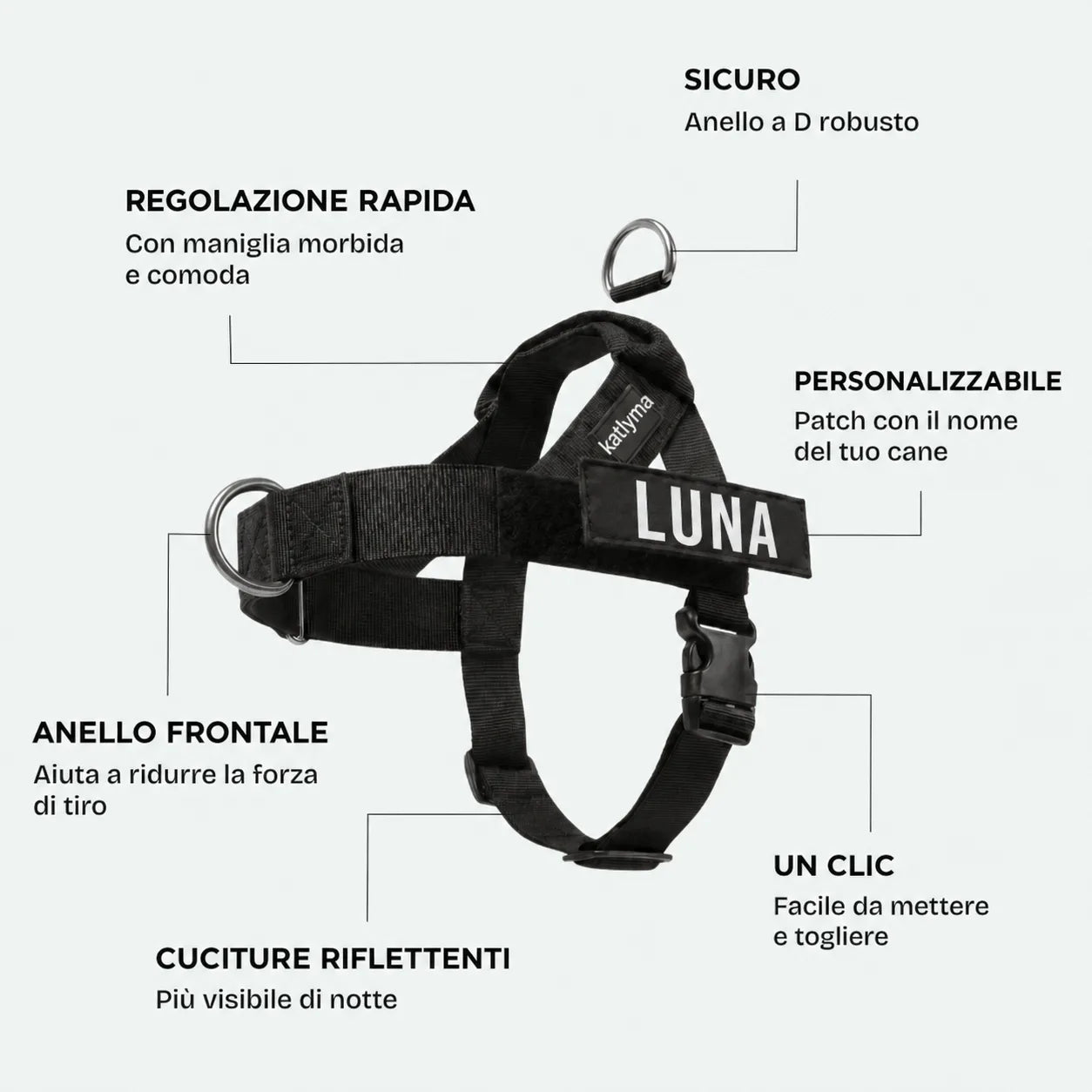 Modovita Walk – Pettorina Anti-Tiro
