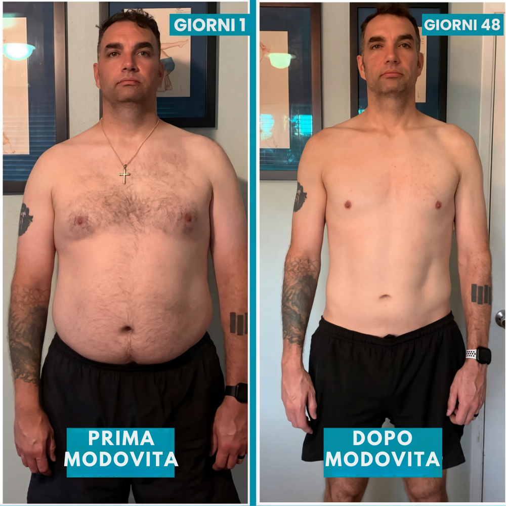 Risultati visibili - prima/dopo ModoVita