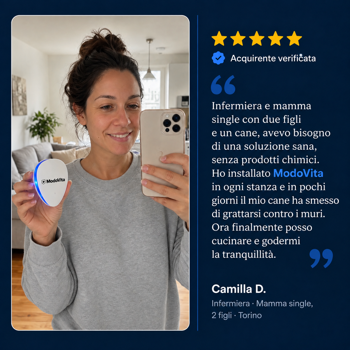 Repellente a Ultrasuoni Modovita
