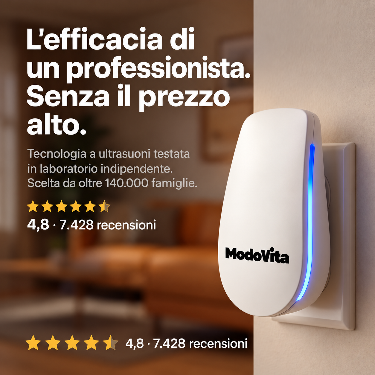 Repellente a Ultrasuoni Modovita