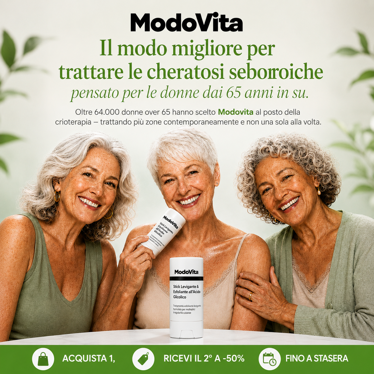 Modovita - Stick Levigante all’Acido Glicolico