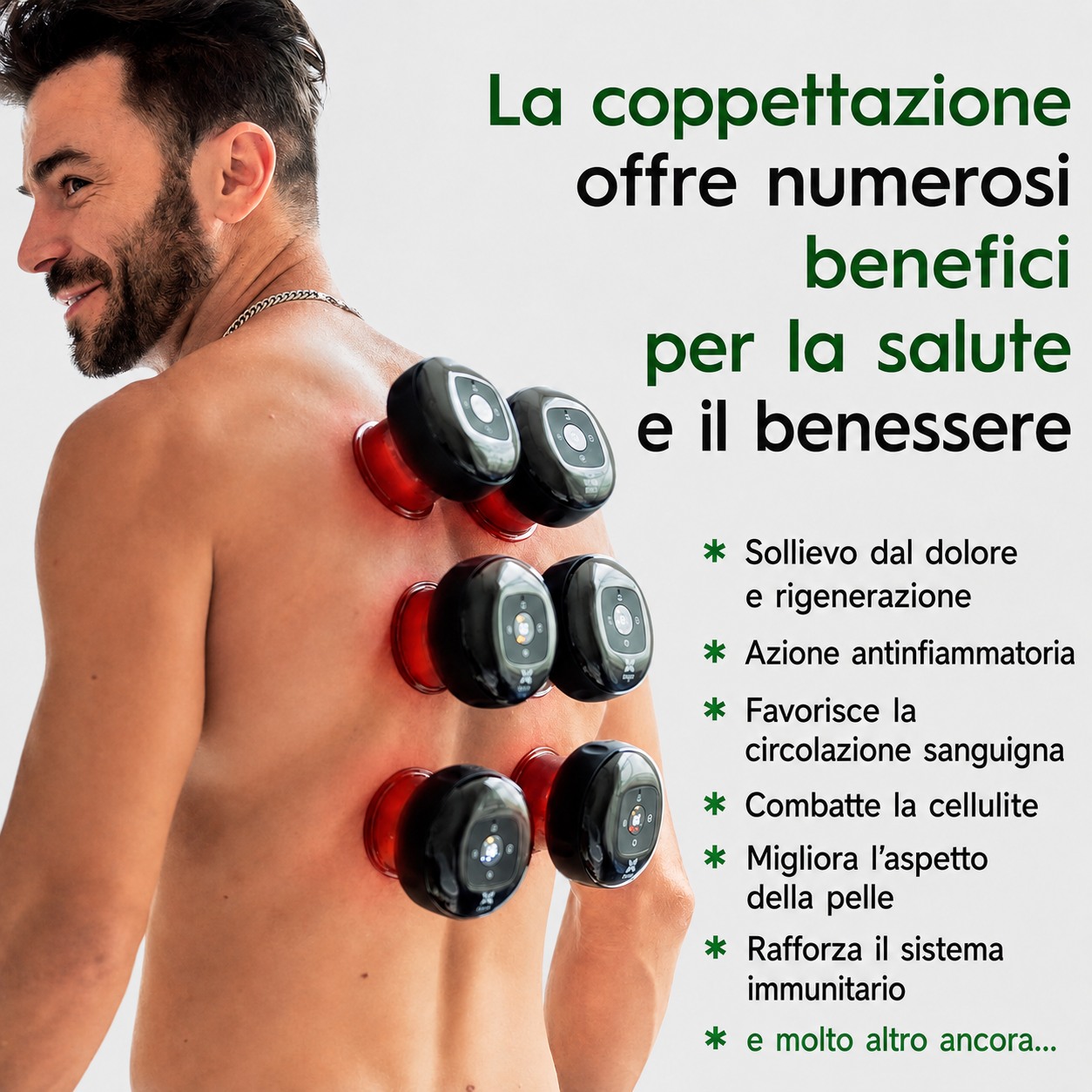 Massaggiatore Intelligente per Coppettazione