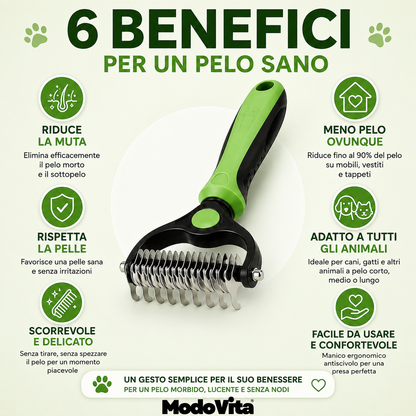 Modovita – Rimuovi i peli morti senza dolore