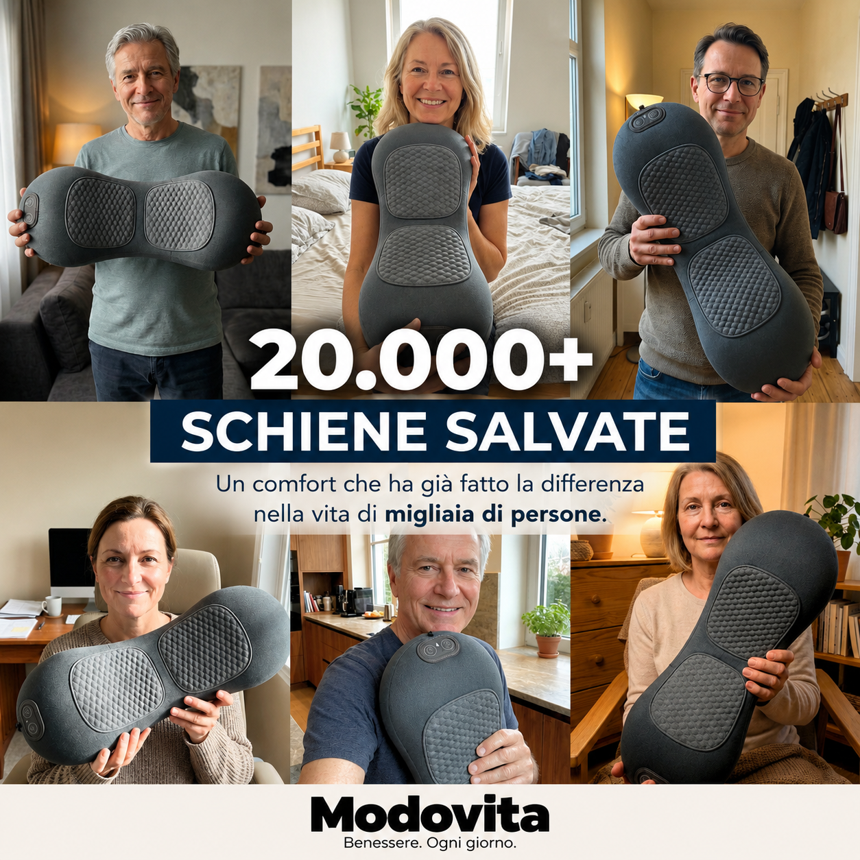 Modovita – Allevia il dolore della stenosi del canale spinale, senza operazione e comodamente da casa