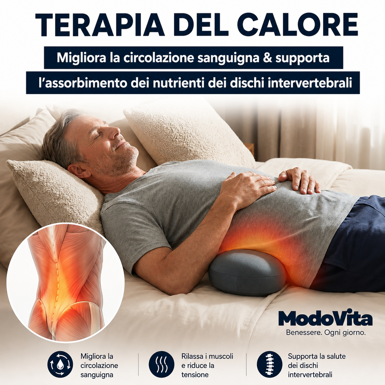 Modovita – Allevia il dolore della stenosi del canale spinale, senza operazione e comodamente da casa