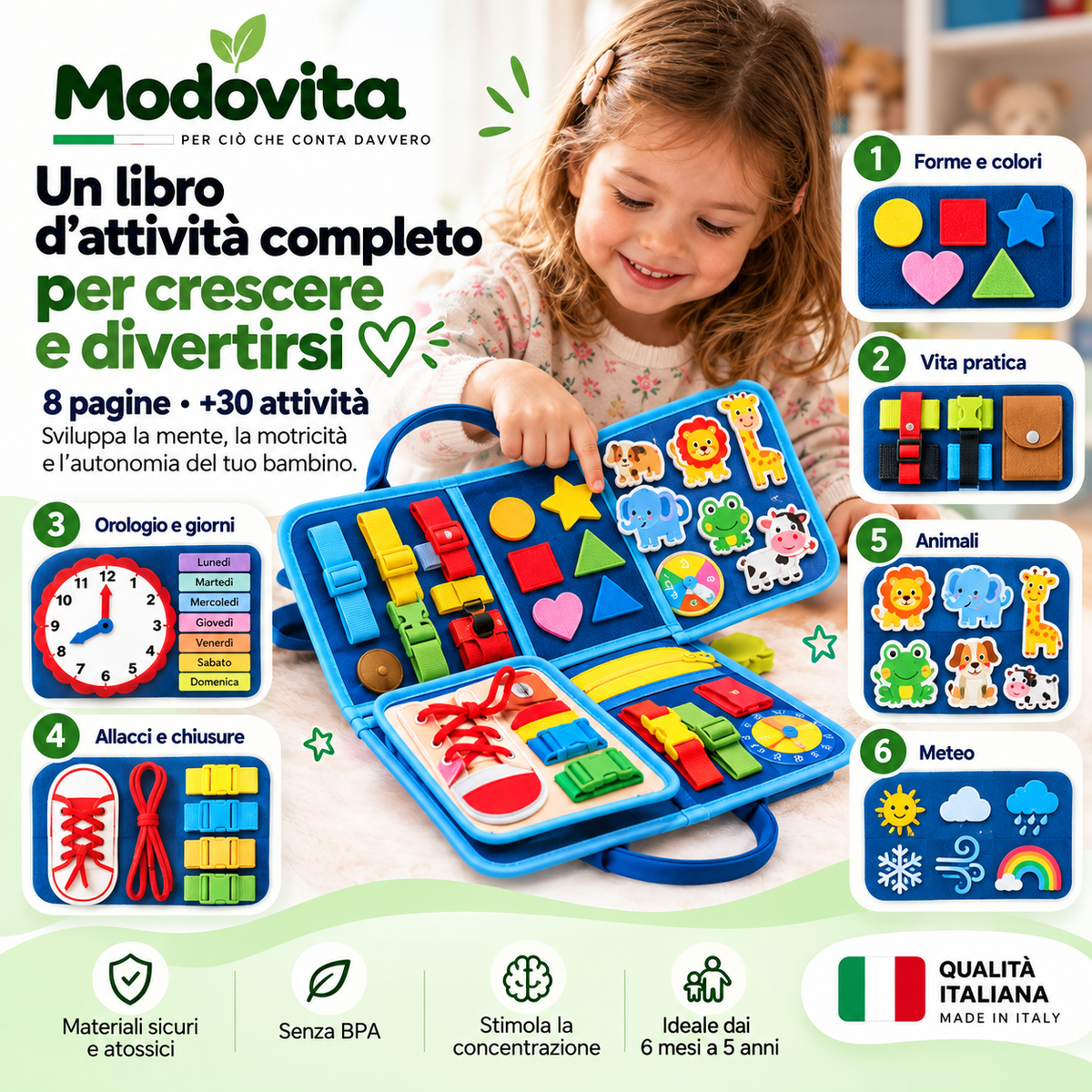 Il Libro delle Attività Montessori – Modovita™
