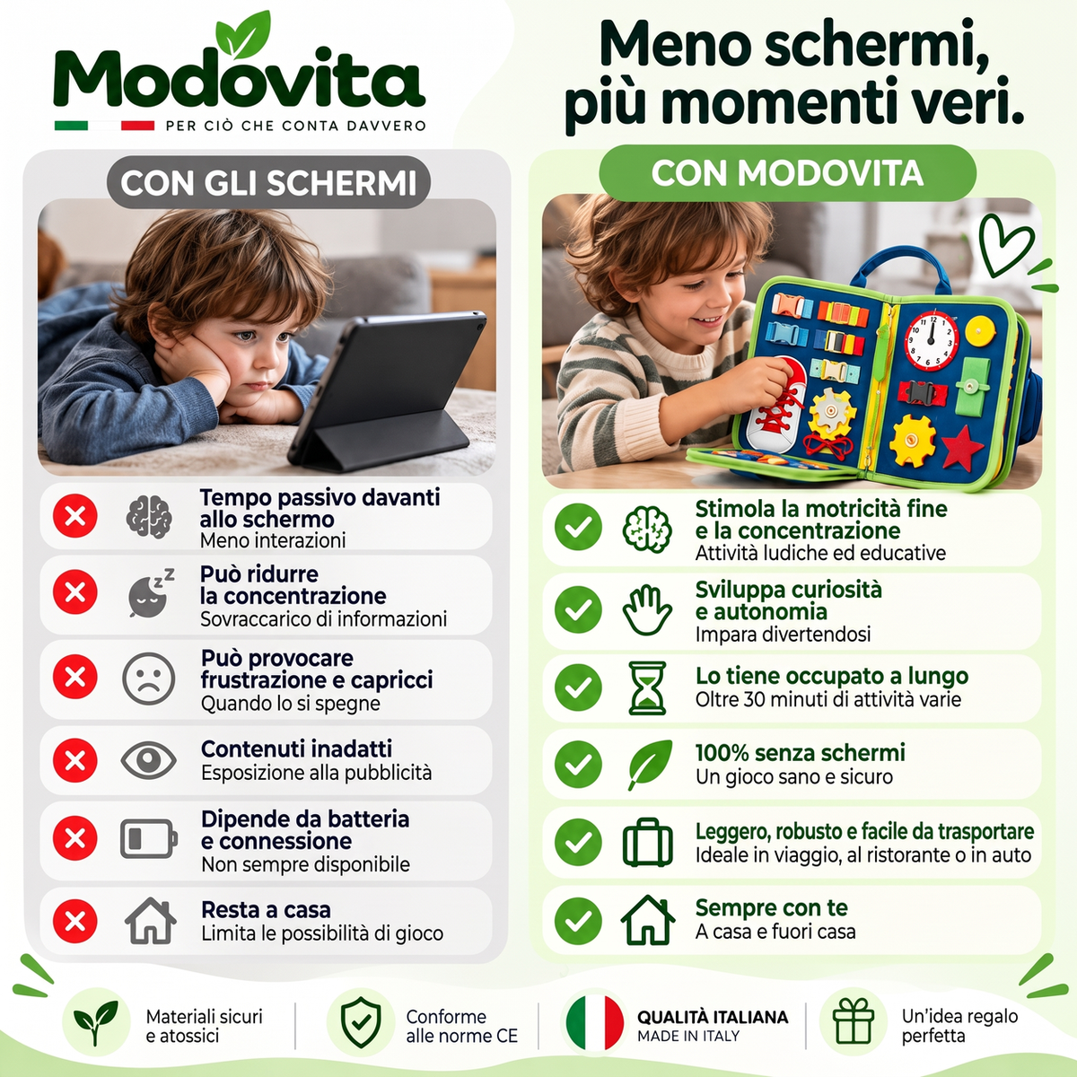 Il Libro delle Attività Montessori – Modovita™