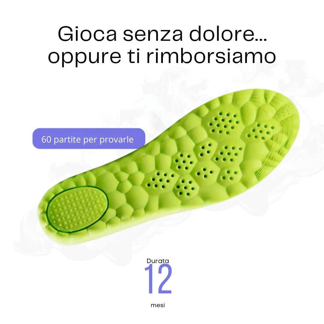 Plantari Padel - Gioca più a lungo, senza dolore