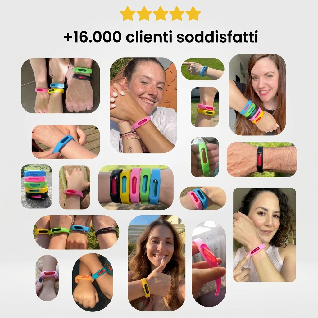 Modovita™ Braccialetti Antizanzare