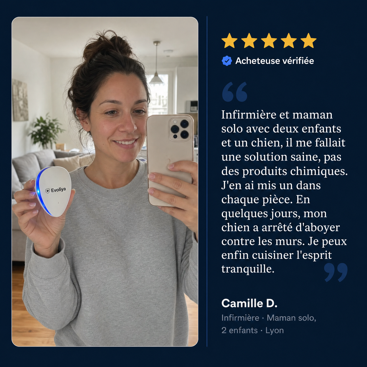 EvoliyaPro™ Répulsif Ultrasonique