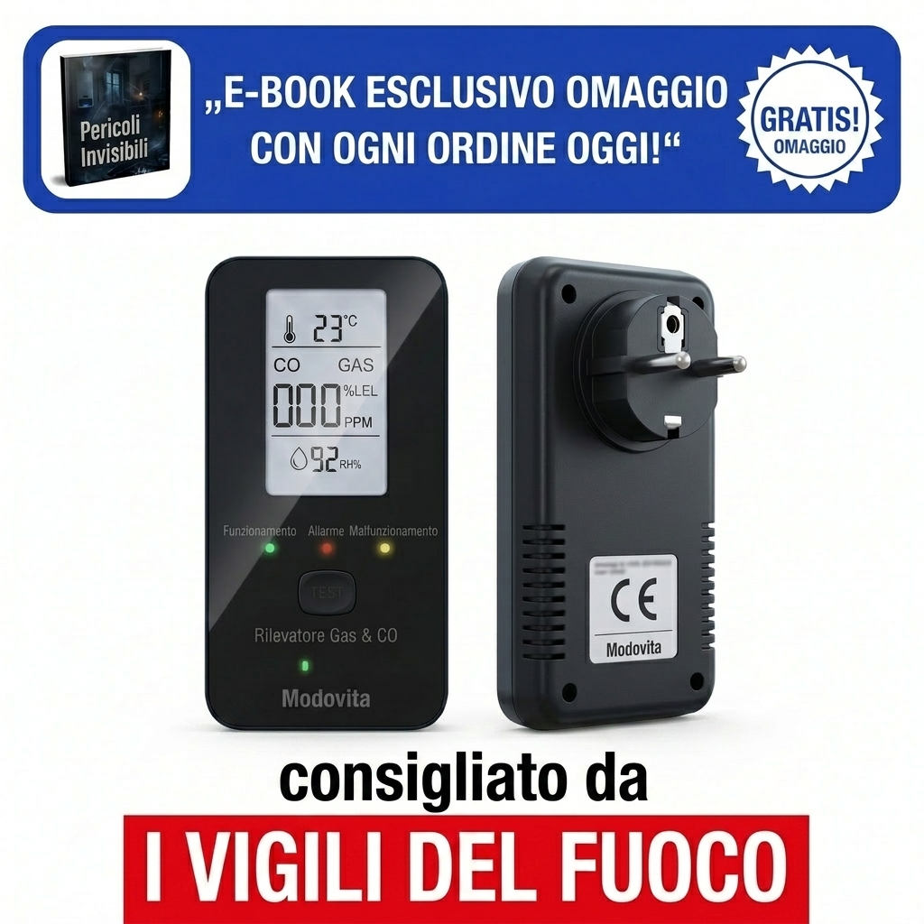Rilevatore di CO 4 in 1 Modovita per camper