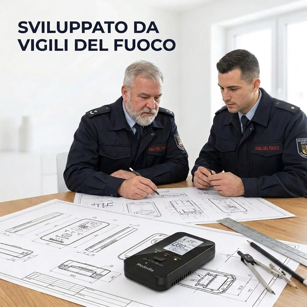 Rilevatore di CO 4 in 1 Modovita per camper