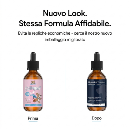 Collagene Liquido Premium Modovita per Cani