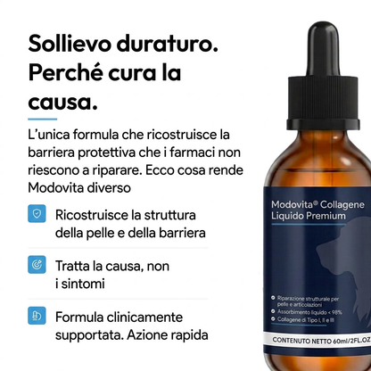 Collagene Liquido Premium Modovita per Cani