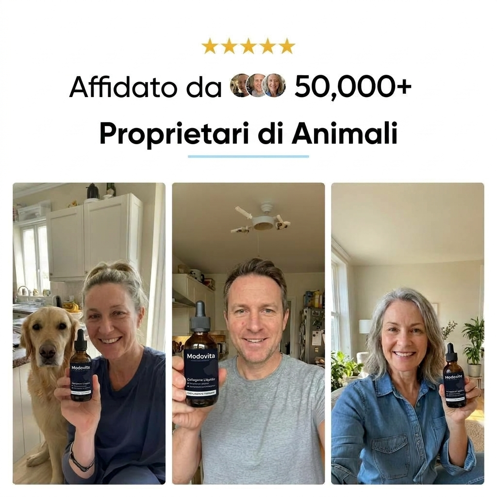 Collagene Liquido Premium Modovita per Cani